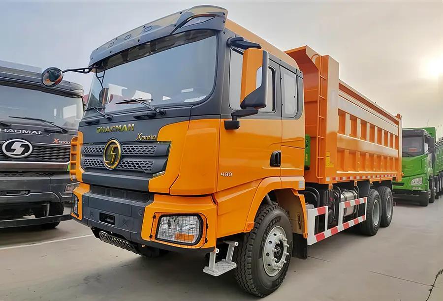 Shacman X3000 6X4 Dump Truck Square Bucket (4)